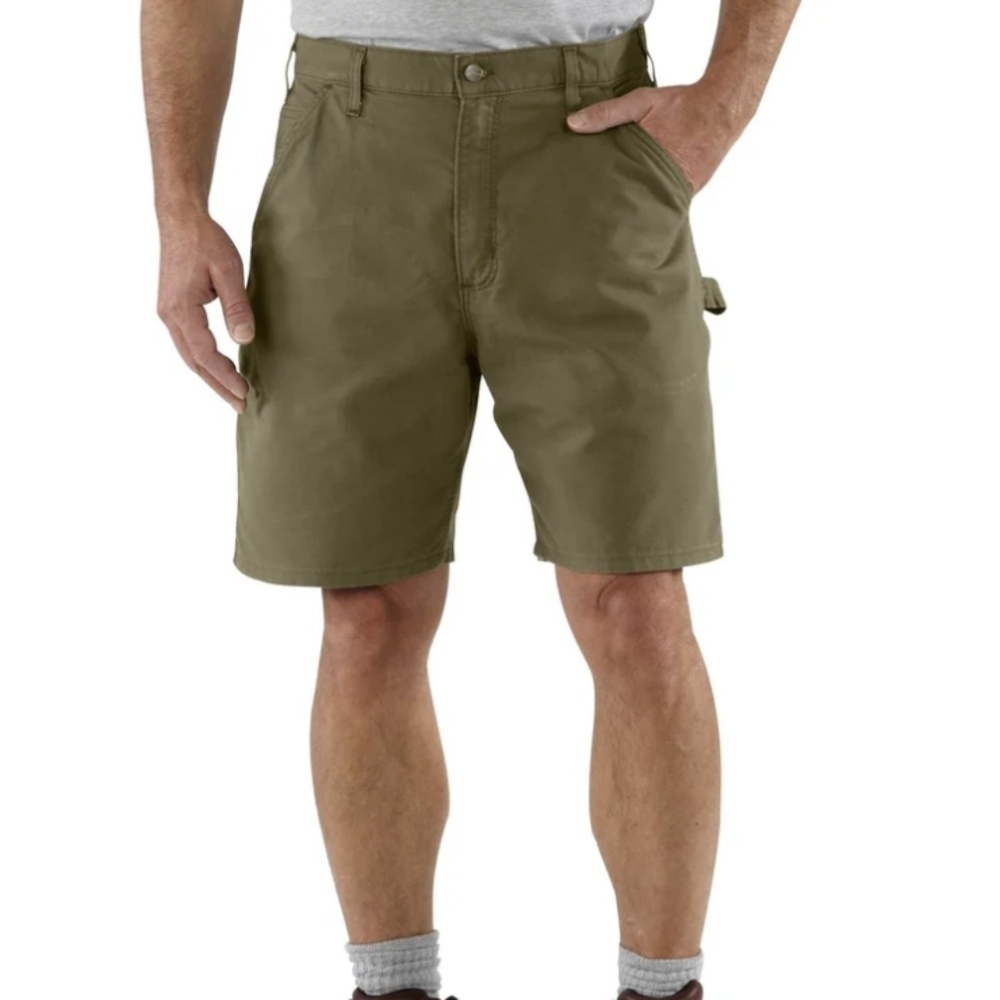 NWT Carhartt Canvas Cellphone Shorts Carpenter Utility Workwear Size 40 - Picture 1 of 9